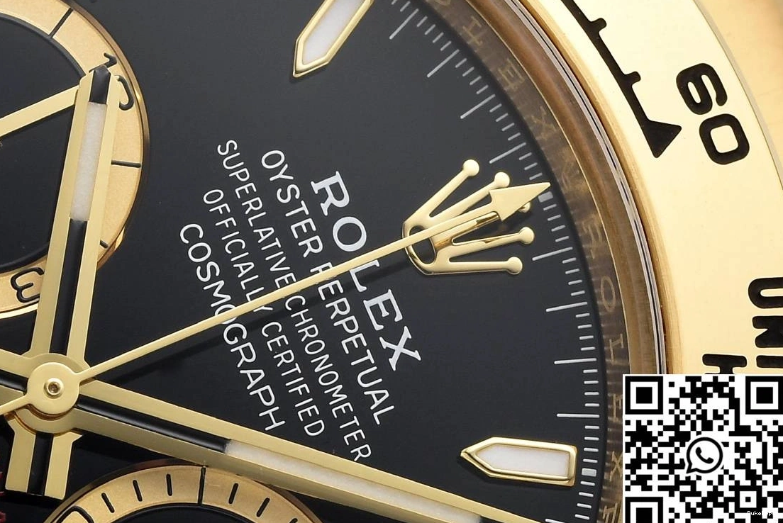 Black Cosmograph Daytona Factory Rolex M126518 Clean Bezel 0411